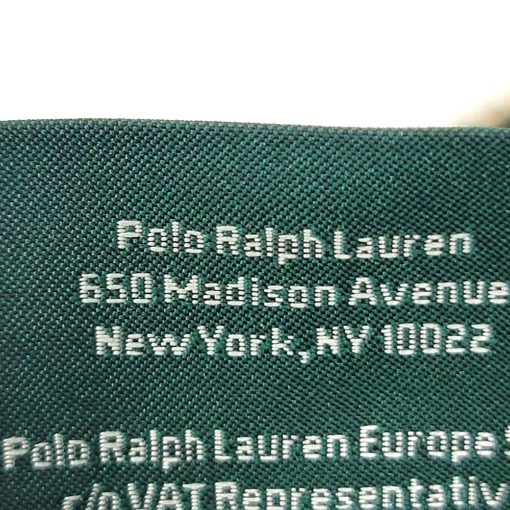 Lauren Ralph Lauren Green‎ Fabric Label Wristlet View 4